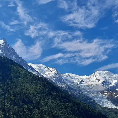 Apartamento Le Petit Balcon Avec Vue Sur Le Mont-blanc Chamonix