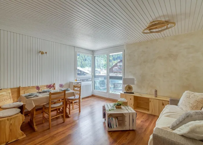 Appartement Le Petit Balcon Avec Vue Sur Le Mont-blanc 2 étoiles Chamonix